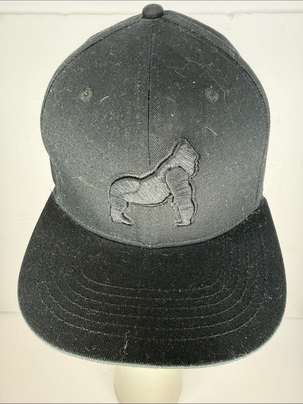 Untamable Silverback Gorilla Black SnapBack Hat